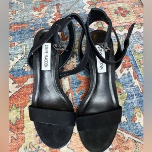 Luxe suede back heels